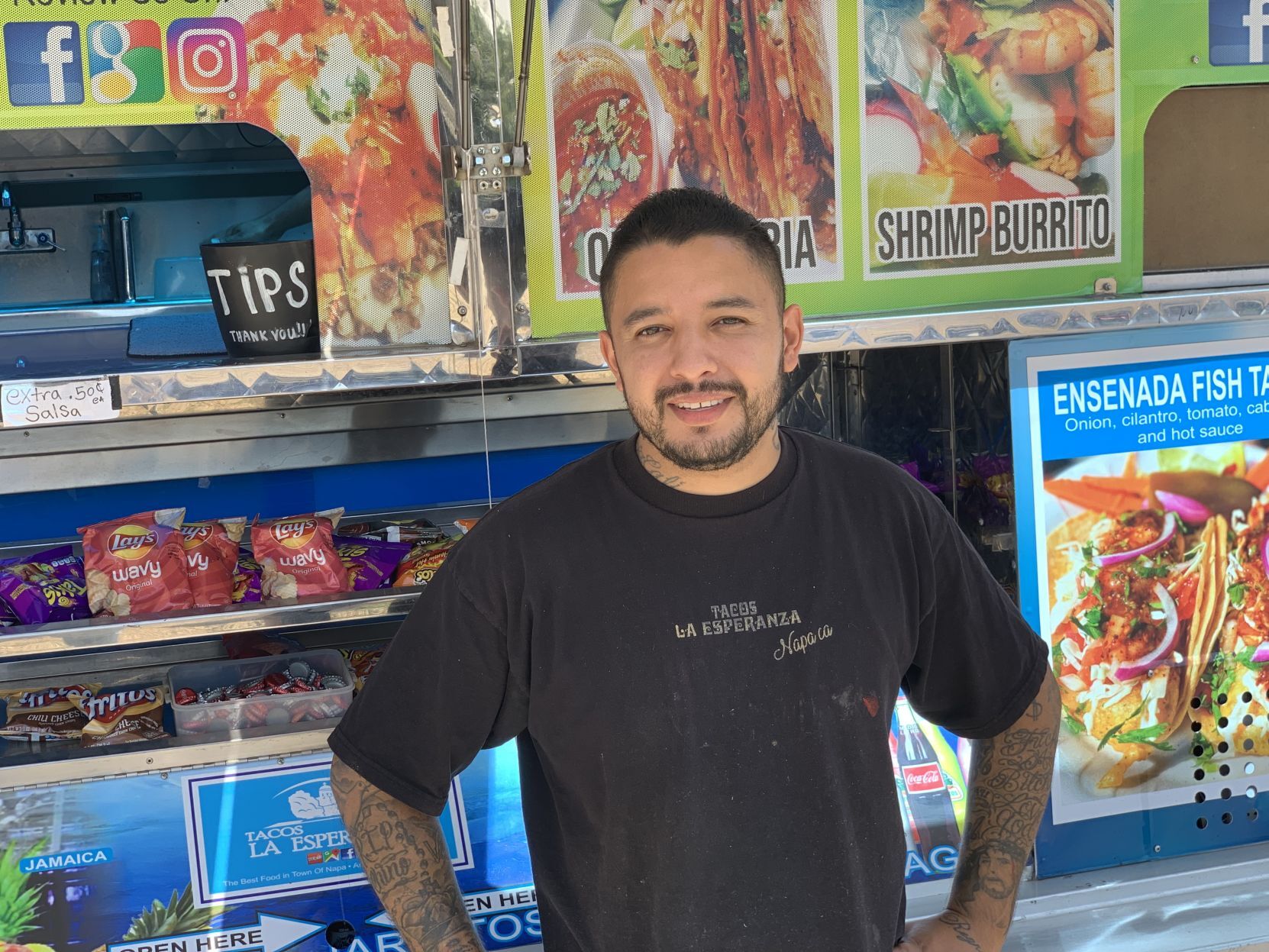 Napa food truck: Tacos La Esperanza